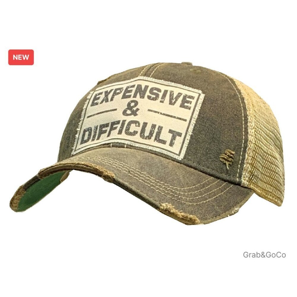 Classic Trucker Hat Unisex Adjustable Snapback Mesh Back Retro Style